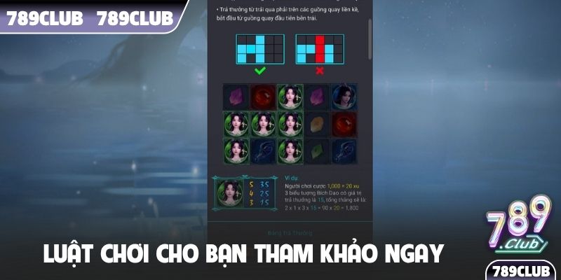 Luật chơi cho bạn tham khảo ngay